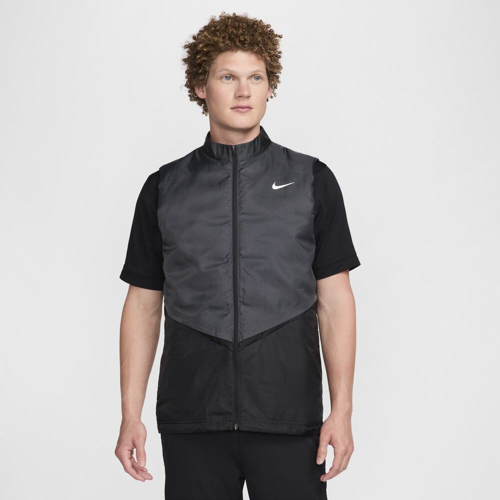 Mens Size Medium Nike Golf Vest Therma-Fit ADV Repel Bodywarmer Black FQ0447-010